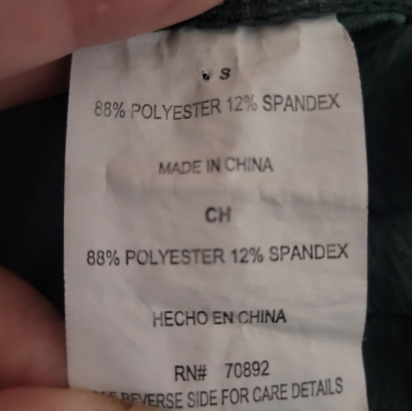 leggings with criss-cross details around waist - Picture 4 of 8